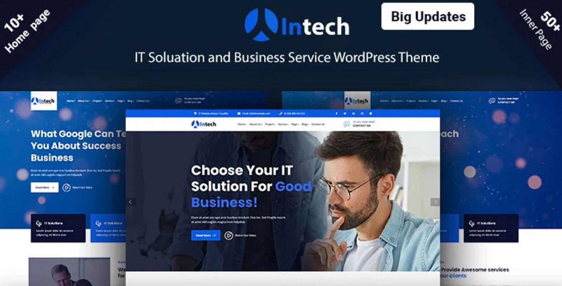 InTech WordPress Template (IT Company)